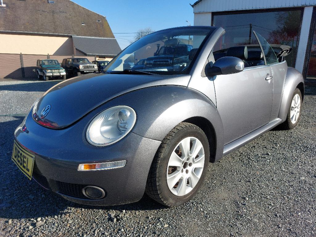 VW Beetel 1.9TDI Cabrio, Auto's, Volkswagen, Beetle (Kever), Cabriolet, Sound system, Bedrijf