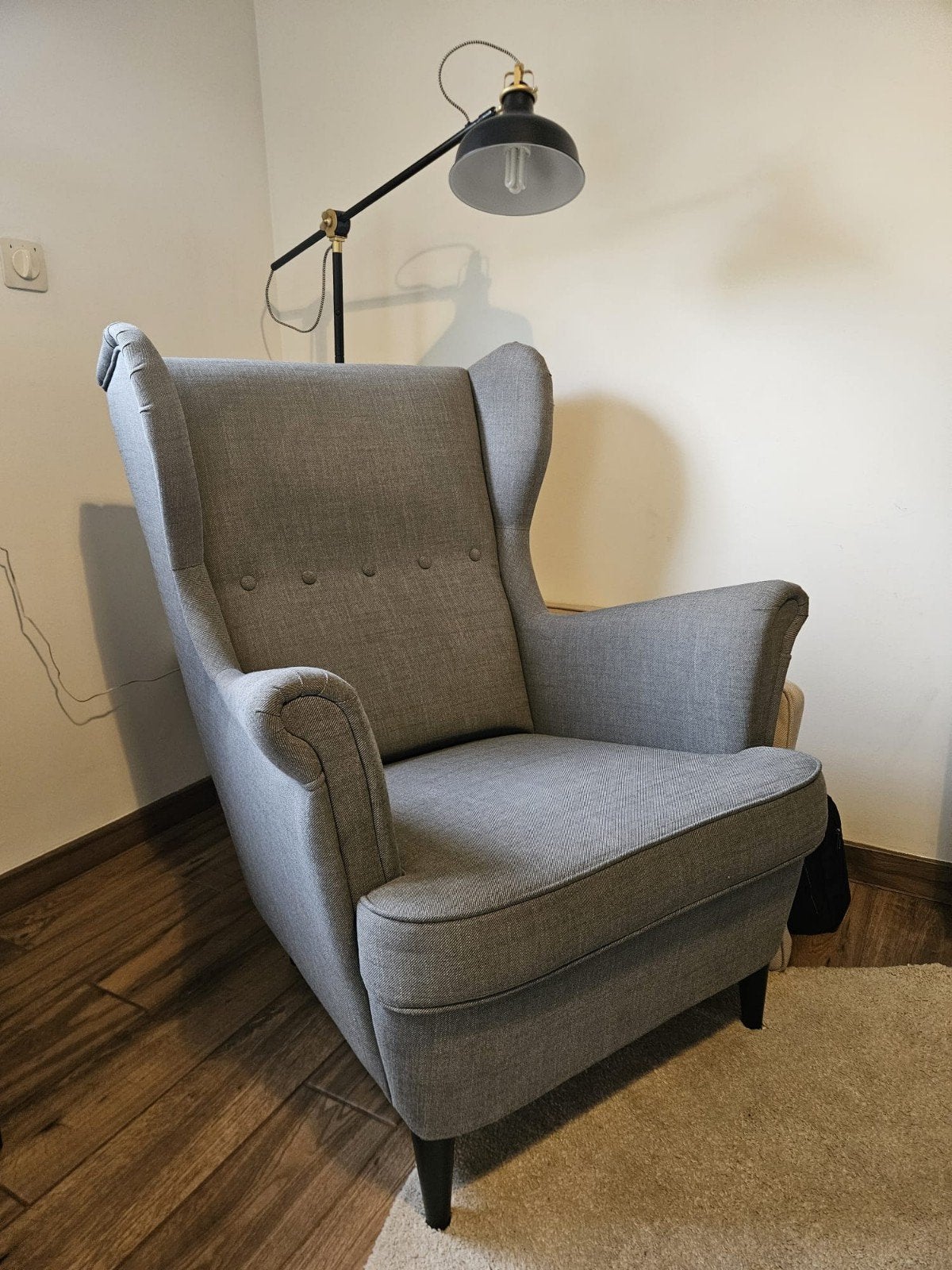 2x IKEA STRANDMON fauteuil - €75 per stuk, €130 voor beide, Maison & Meubles, Fauteuils, Enlèvement