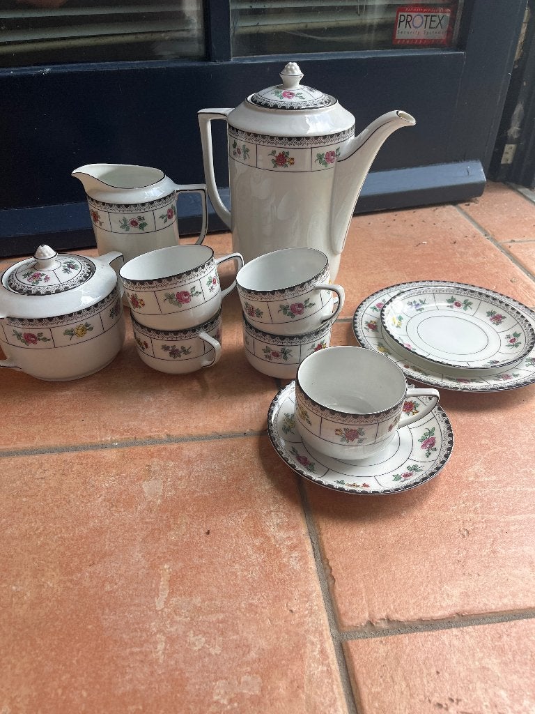 Dessert-/koffieservies, Ophalen