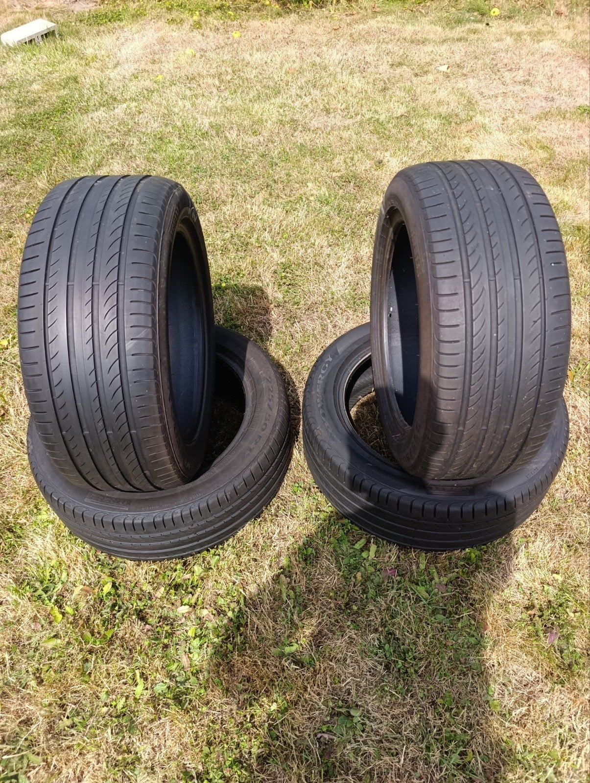 4 pneus Pirelli Powergy – 225/50 R17 98Y, Autos : Pièces & Accessoires, Enlèvement ou Envoi, Pneus été, Utilisé, 225 mm