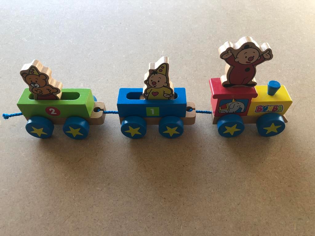 Bumba houten trein., Collections, Enlèvement, Comme neuf