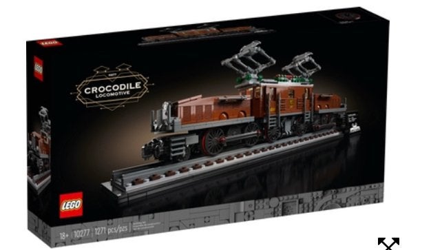 Lego Crocodile Train (10277), Enfants & Bébés, Enlèvement ou Envoi, Lego