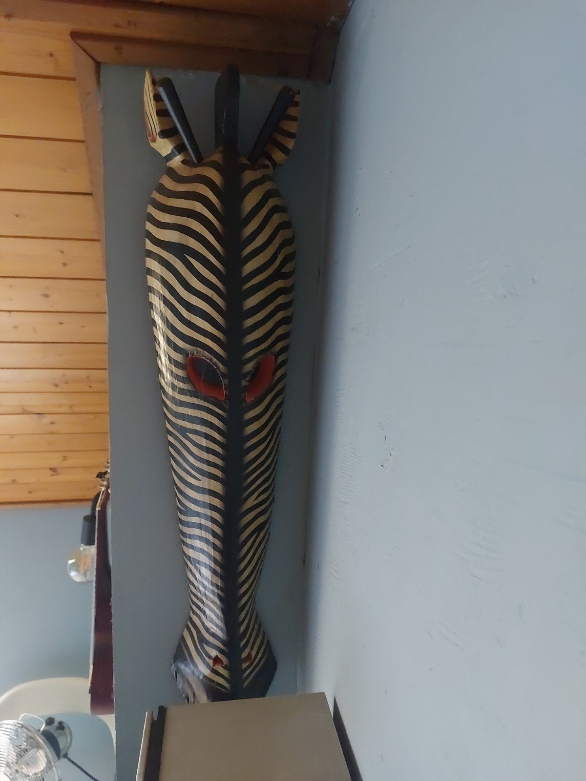 Afrikaans masker, Ophalen