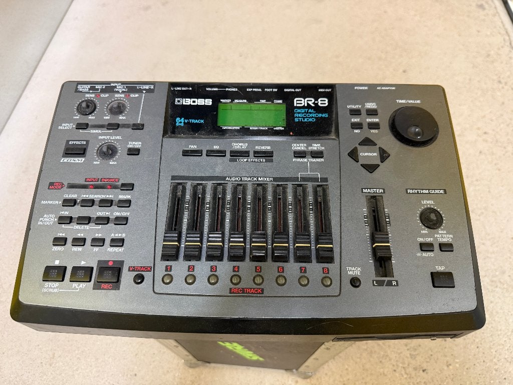 Boss BR-8 (Metallic Blue) – Multitrack / Effectenstation, Ophalen, Gebruikt, Overige instrumenten