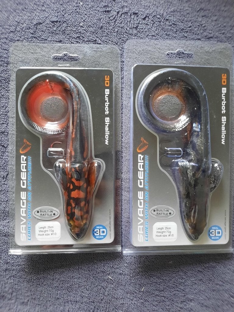 Savage Gear 3D Burbot Shallow 25 Cm, Watersport en Boten, Ophalen of Verzenden, Nieuw, Overige typen