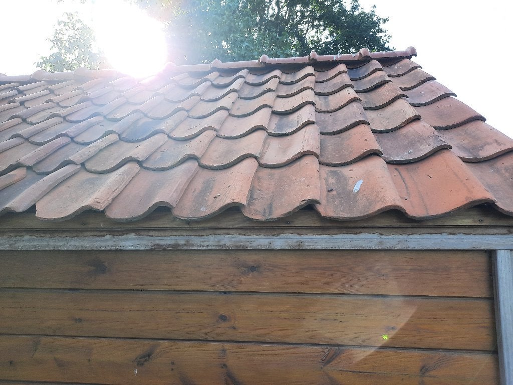 Oude dakpannen, Doe-het-zelf en Bouw, Ophalen, Gebruikt, Steen of Klei, 5 tot 10 m²