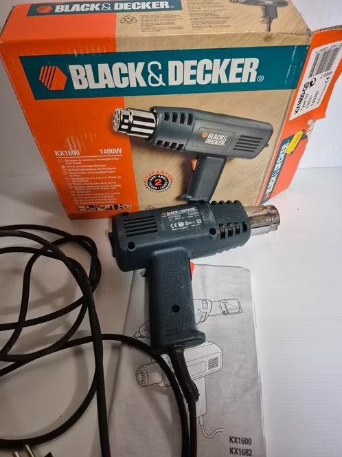 Souffleur à air chaud Black and Decker, Enlèvement