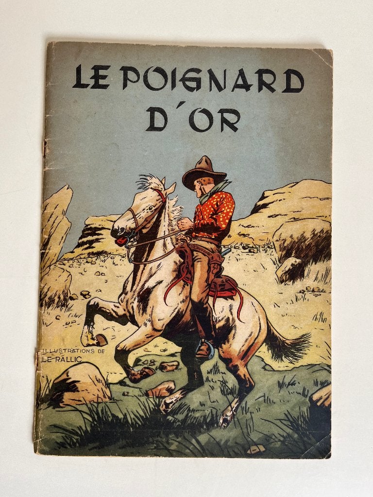 Le Rallic - Yan Keradec T3 - Le Poignard d'or - EO 1948, Envoi