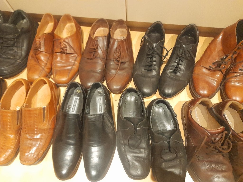 Chaussures hommes, Ophalen, Gedragen