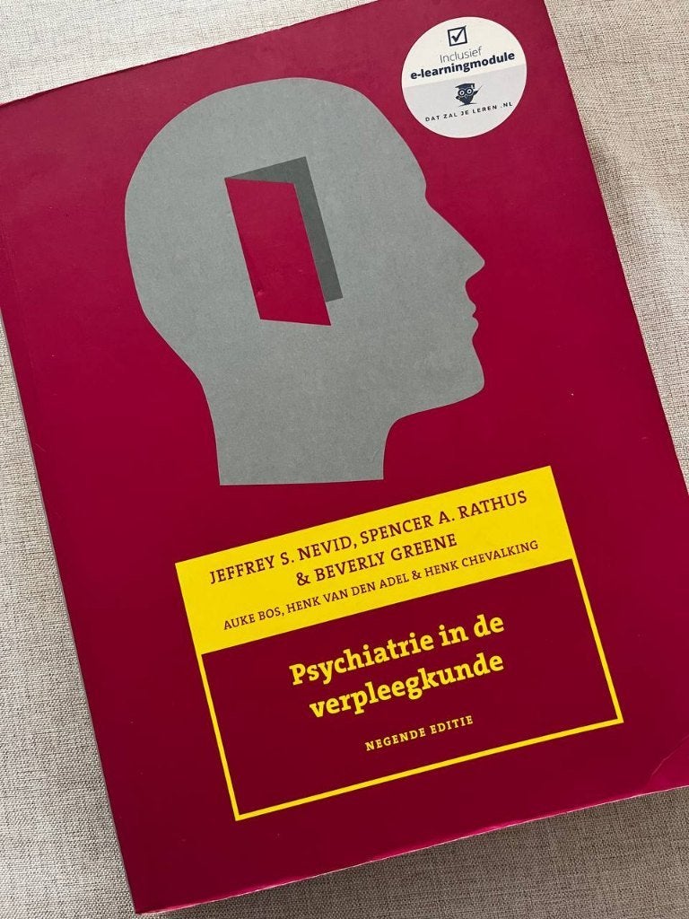 Psychiatrie in de verpleegkunde (negende editie), Boeken, Ophalen, Gelezen, Hoger Onderwijs, Pearson