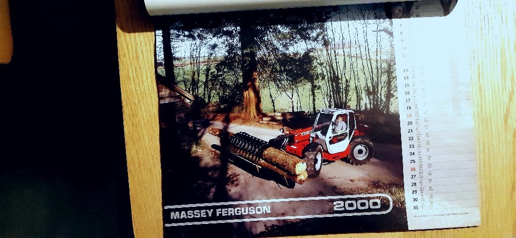 kalender tractoren 2000 Massey Ferguson   maandkalender, Ophalen of Verzenden, Maandkalender