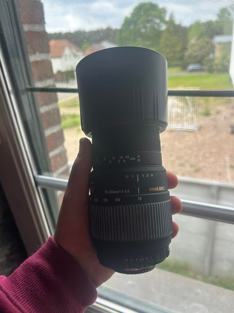 sigma 70-300 lens, Ophalen, Gebruikt, Overige typen, Zoom