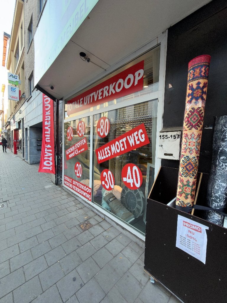 Overname: winkel 500 m² + app 3 slaapkamers, Antwerpen, Immo, Habitation avec espace professionnel, Antwerpen, 500 à 1000 m², Anvers (ville)