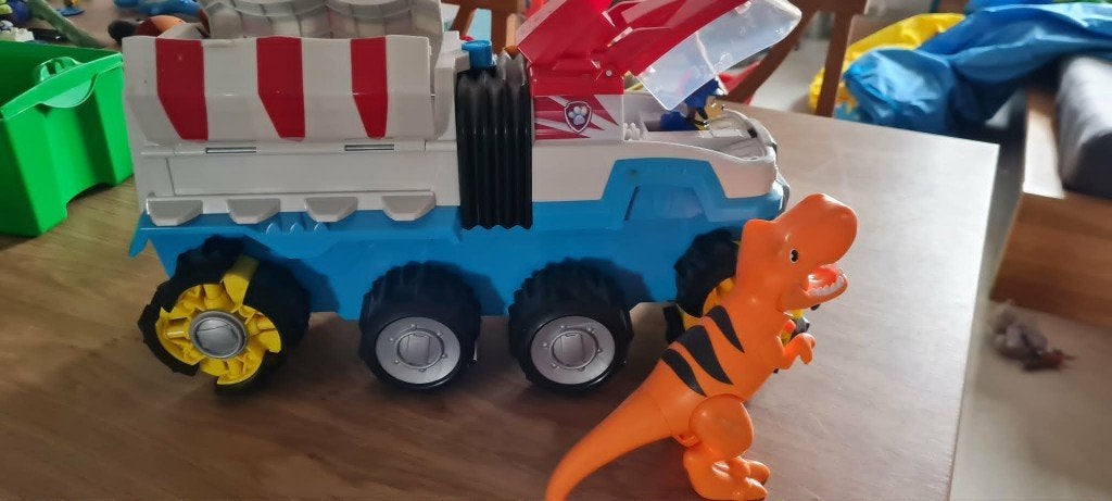 Camion pat patrouille, Enlèvement