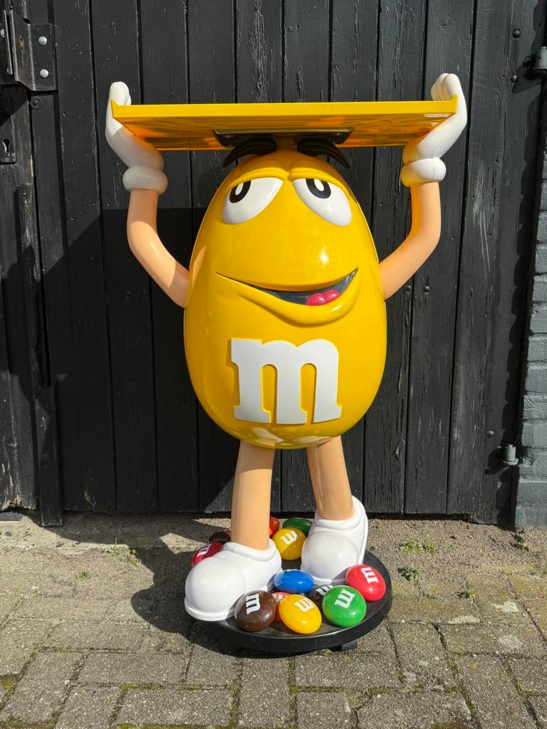 M&M Winkel Reclame Display Beeld, Ophalen, Gebruikt