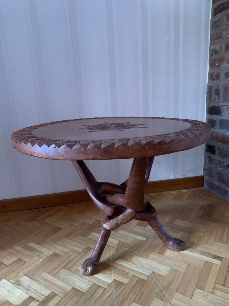 Salontafel ,kastjes ,eetkamer ,schommelstoel met voetbank, Ophalen