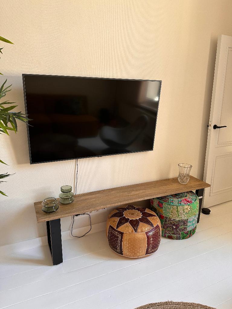 Nieuw industrieel TV-meubel, Ophalen, 150 tot 200 cm, Nieuw, Minder dan 100 cm