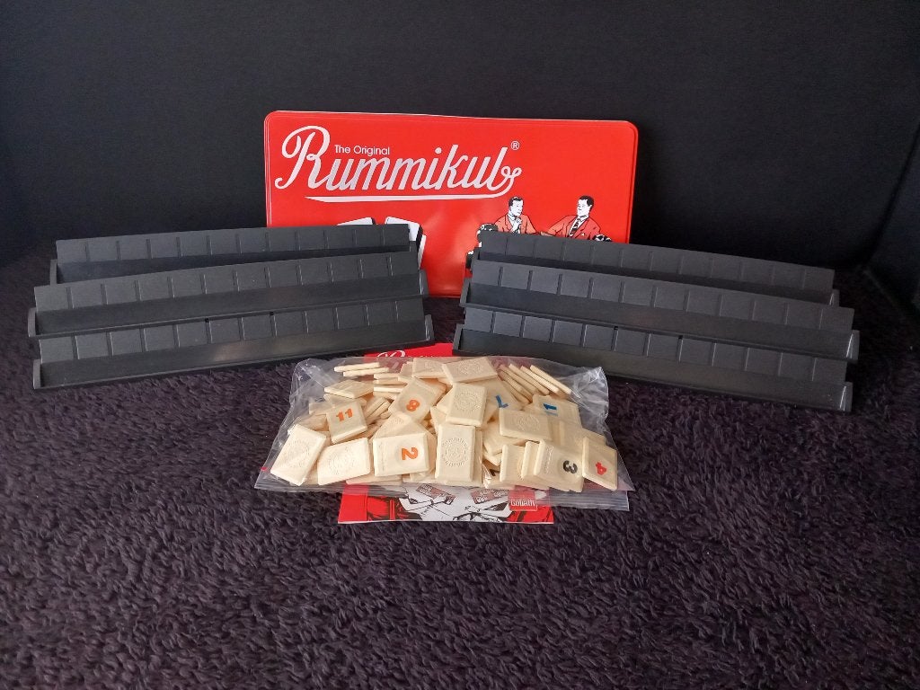 STOPZETTING VERZAMELING Rummikub Metalen doos, Hobby & Loisirs créatifs, Jeux de société | Jeux de plateau, Comme neuf, Enlèvement ou Envoi