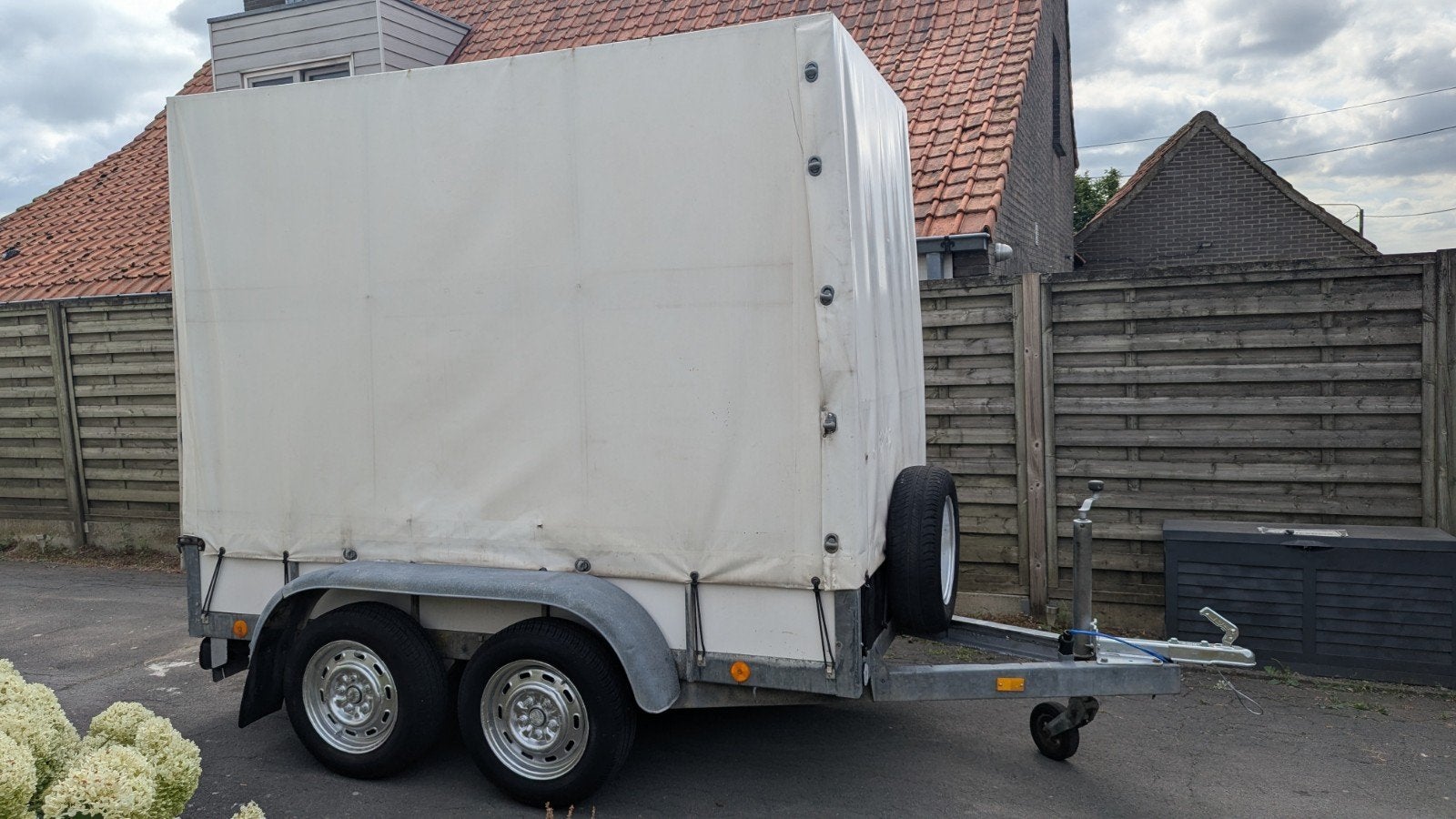 Aanhangwagen Weytens met huif <750kg, Ophalen