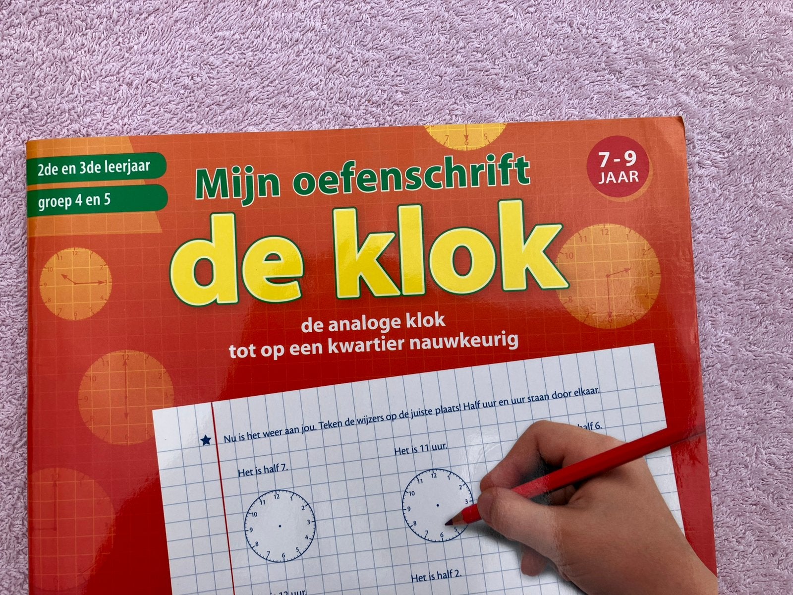 De Klok - Het uurwerk - Oefenschrift 2  + 3 leerjaar - Delta, Boeken, Non-fictie, Nieuw, Ophalen of Verzenden, Disney