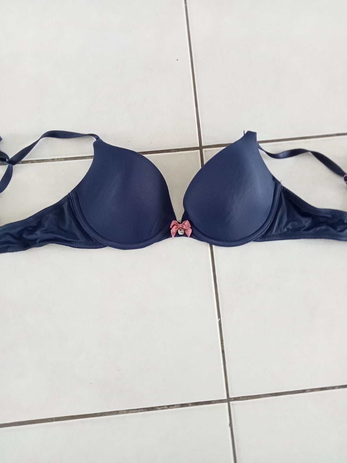 marine blauwe Hunkemöller BH 75B, Kleding | Dames, Ophalen, BH