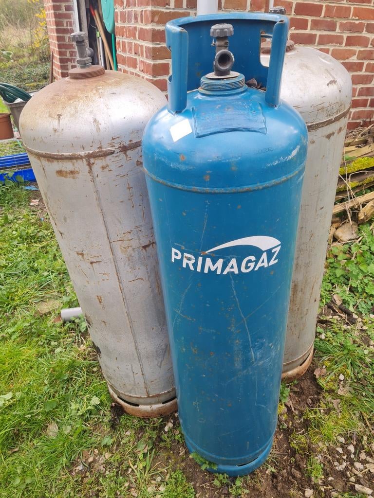 3 Bouteilles gaz, Bricolage & Construction, Enlèvement