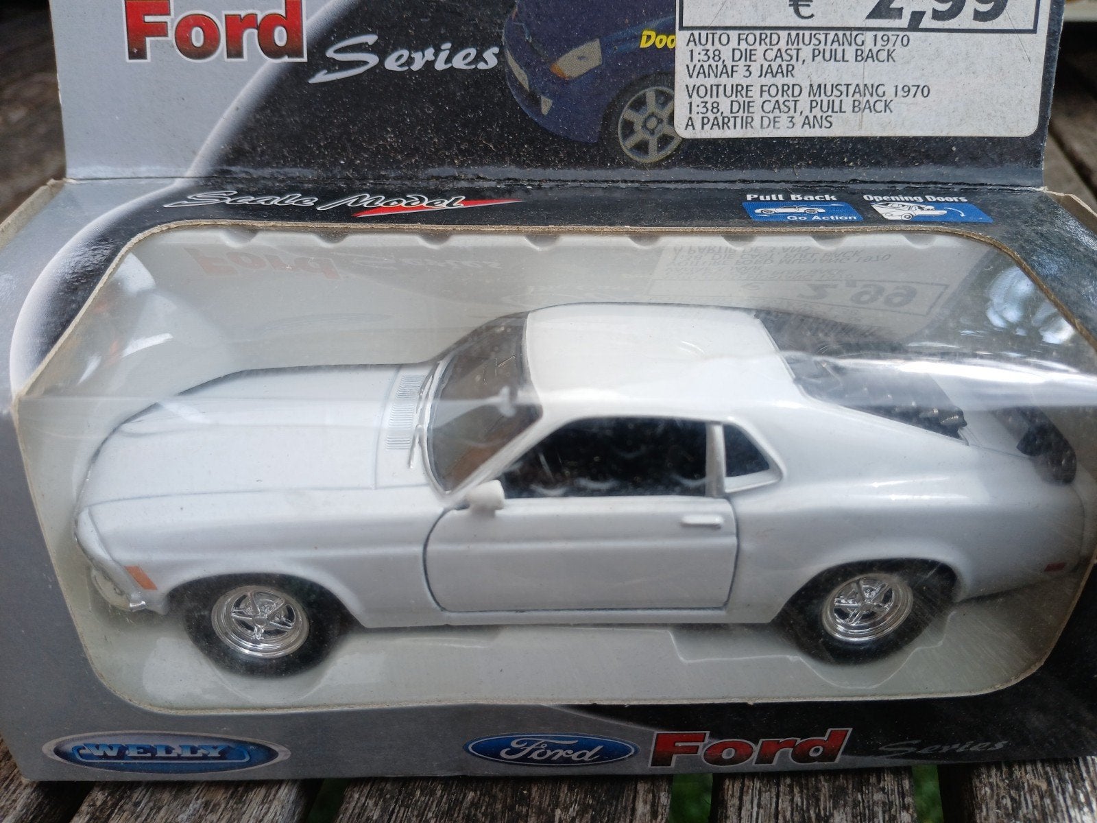 Ford mustang 1970, Ophalen