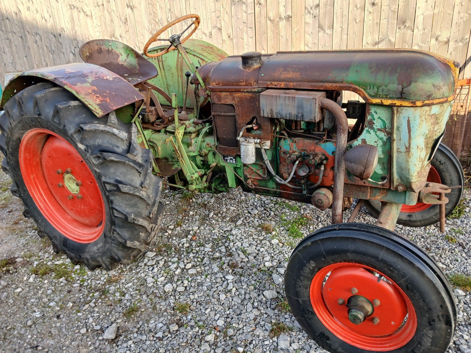 tracteur deutz 25cv, Enlèvement