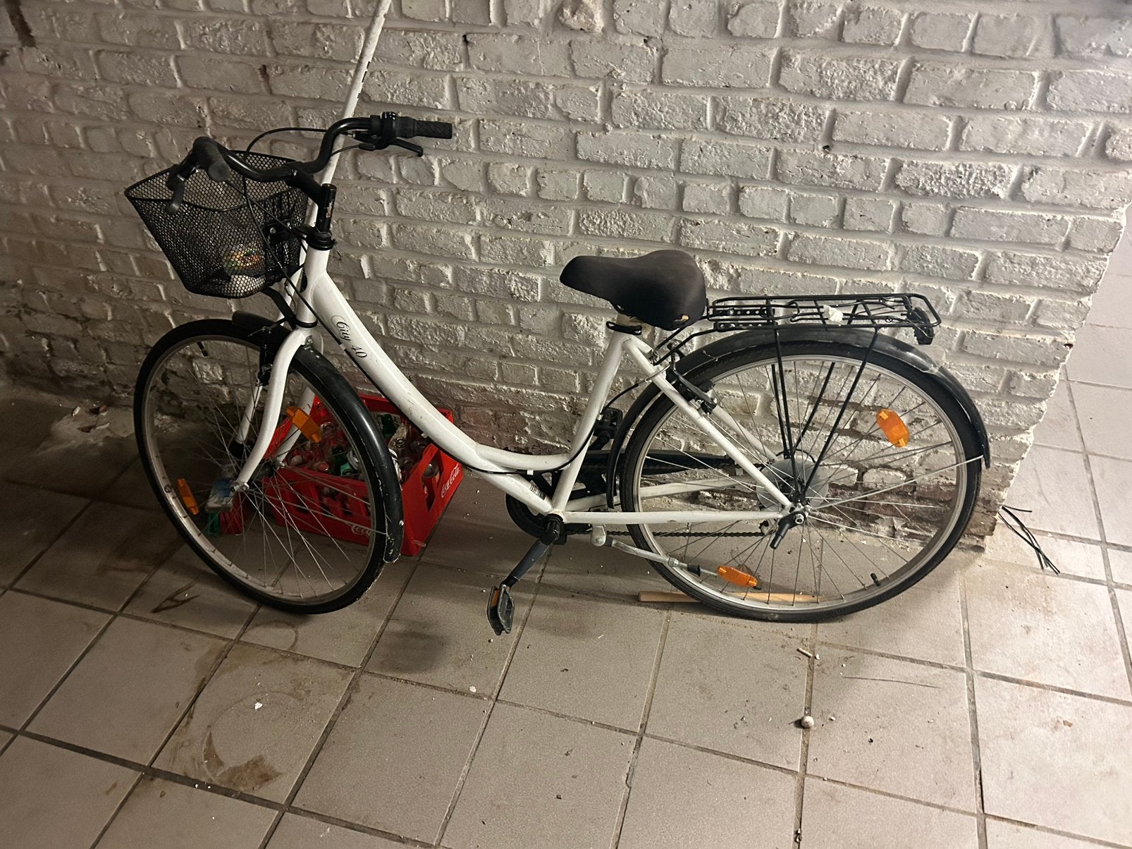 Damesfiets, Ophalen, Gebruikt