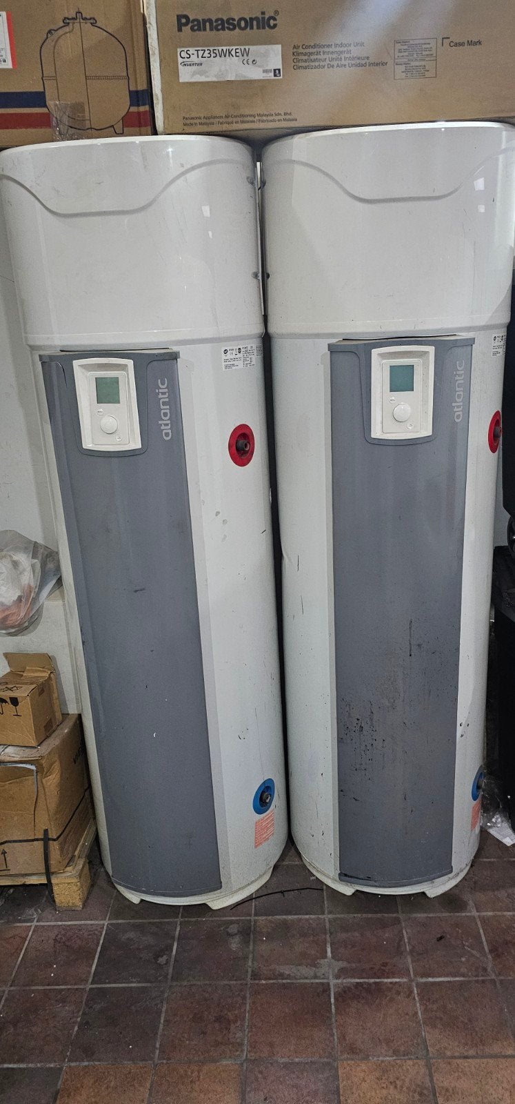 2x Atlantic Warmtepompboiler 270L – Zo goed als nieuw!, Bricolage & Construction, Enlèvement ou Envoi