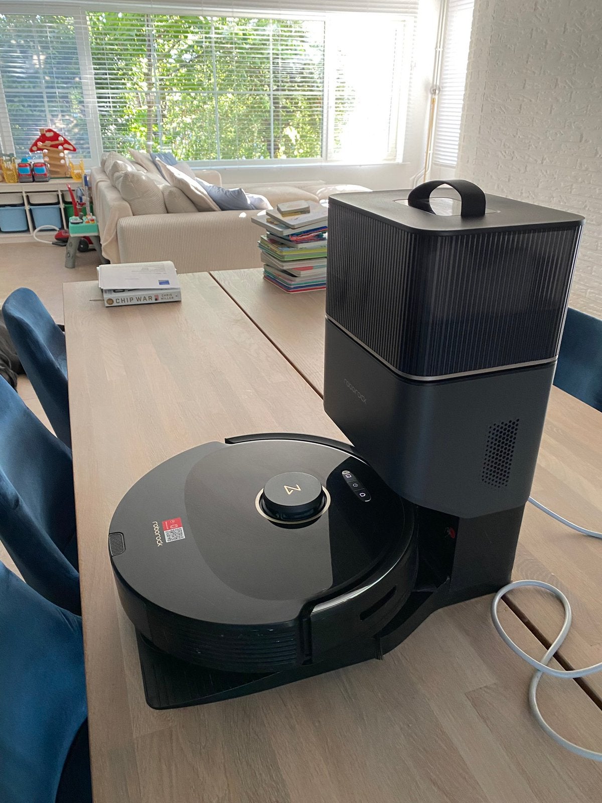 Roborock Q8 max+, Elektronische apparatuur, Ophalen, Gebruikt, Robotstofzuiger, Overige merken