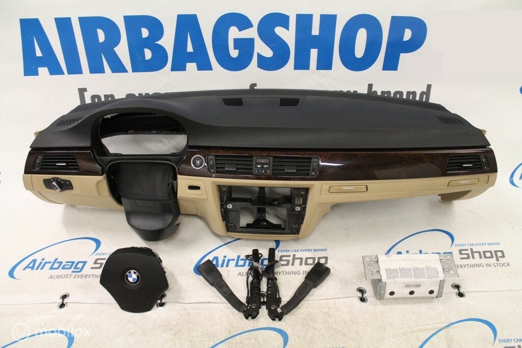 Airbag kit Tableau de bord beige BMW 3 serie E90 E91, Autos : Pièces & Accessoires