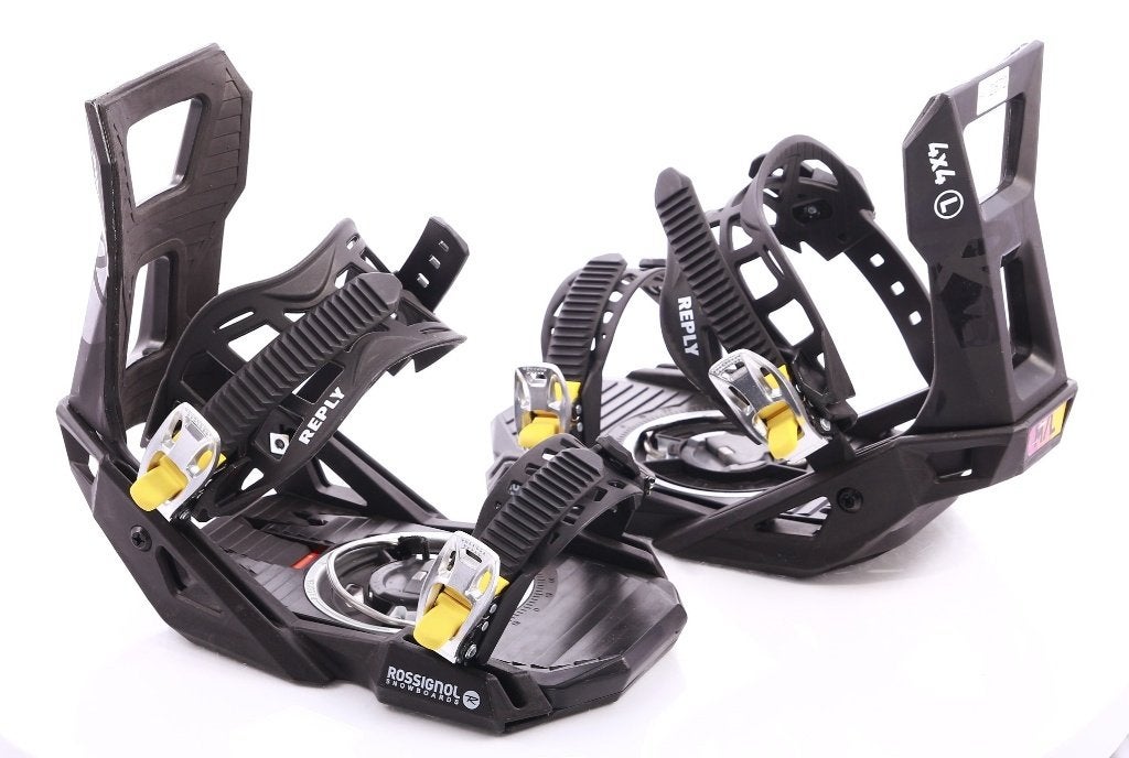 M;L; fixations de snowboard ROSSIGNOL REPLY 4X4 2026, noires, Sports & Fitness, Envoi, Utilisé, Fixations