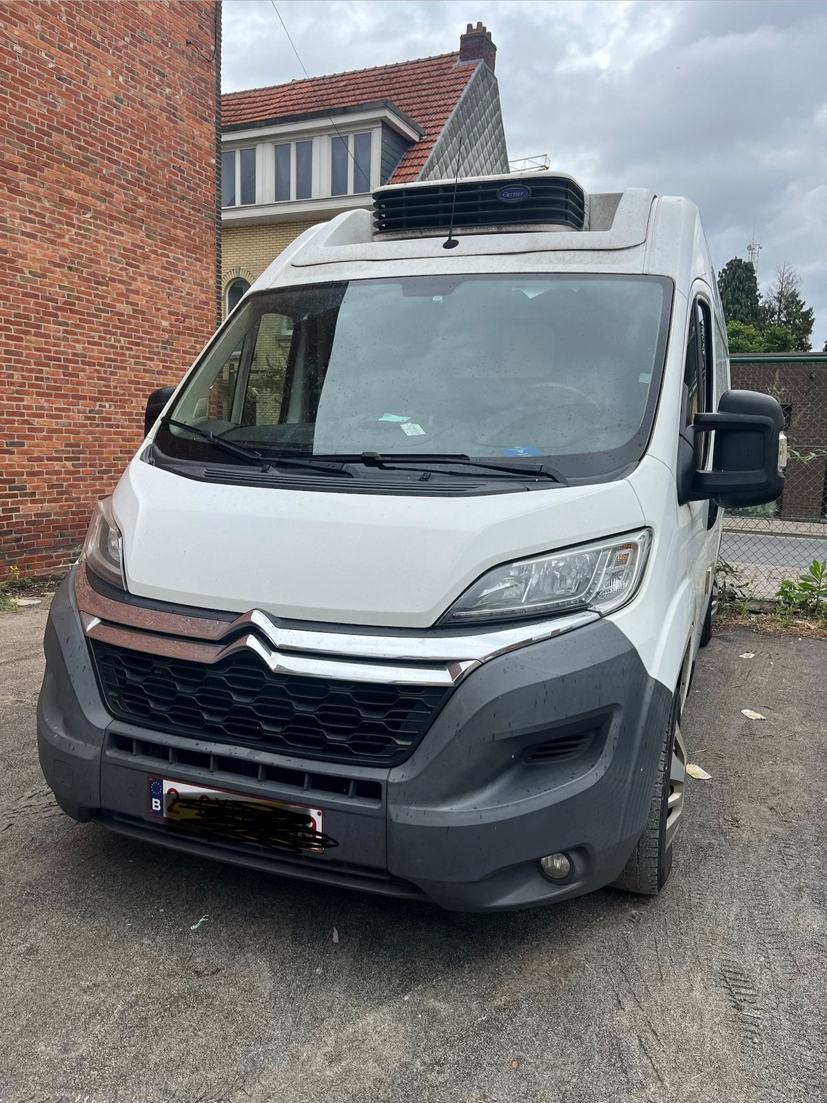Citroen Jumper koelwagen, Auto's, Jumper, Zwart, Wit, Handgeschakeld