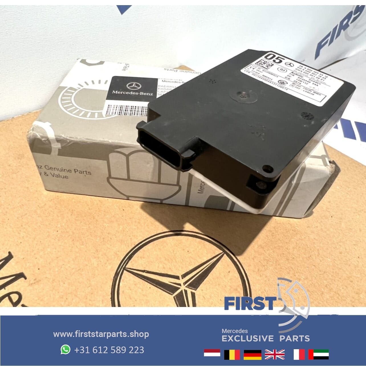 A0009050410 radar sensor Mercedes W176 W246 W117 W156 W166 W, Utilisé, -, -, Enlèvement ou Envoi