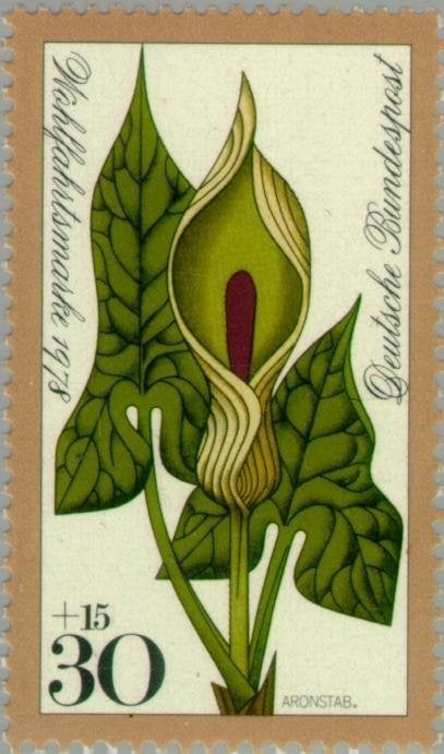 Y&T 829-832–Michel 982-985-Bosbloemen- 1978 - postfris XXX, Postzegels en Munten, Postzegels | Europa | Duitsland, Ophalen of Verzenden
