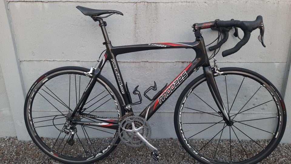 Racefiets Moozes Typhoon + reseverwielen & reparatiestaander, Fietsen en Brommers, Gebruikt, Overige maten, Meer dan 20 versnellingen