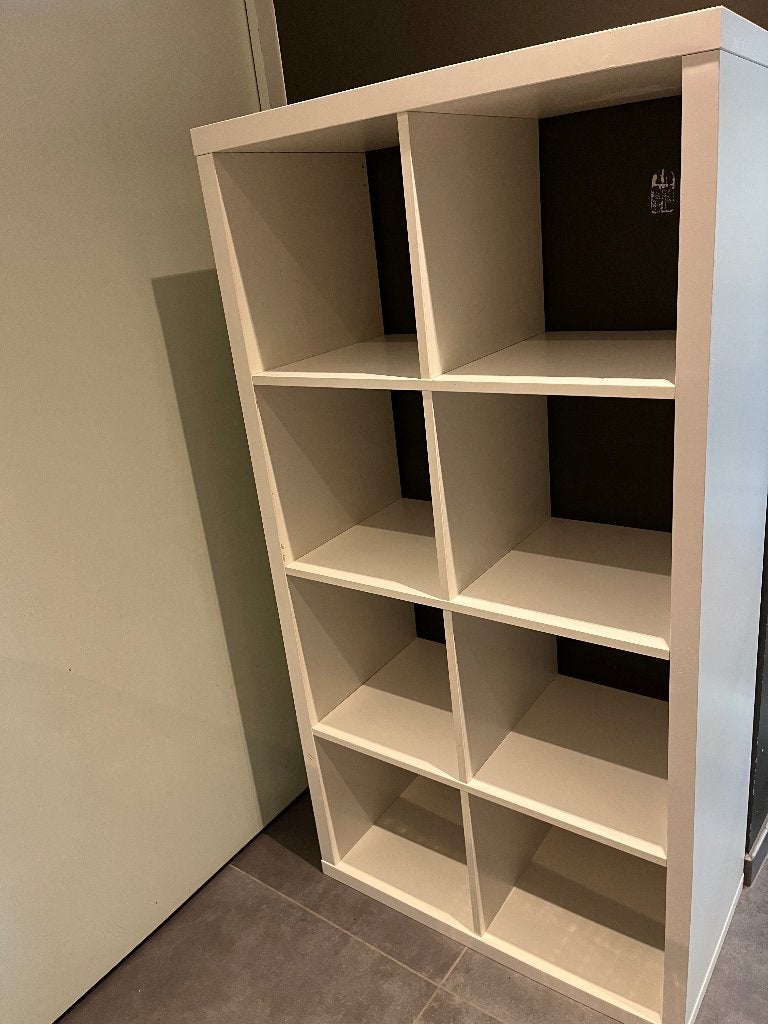 IKEA kallax kast 8 vakken, Enlèvement, Utilisé
