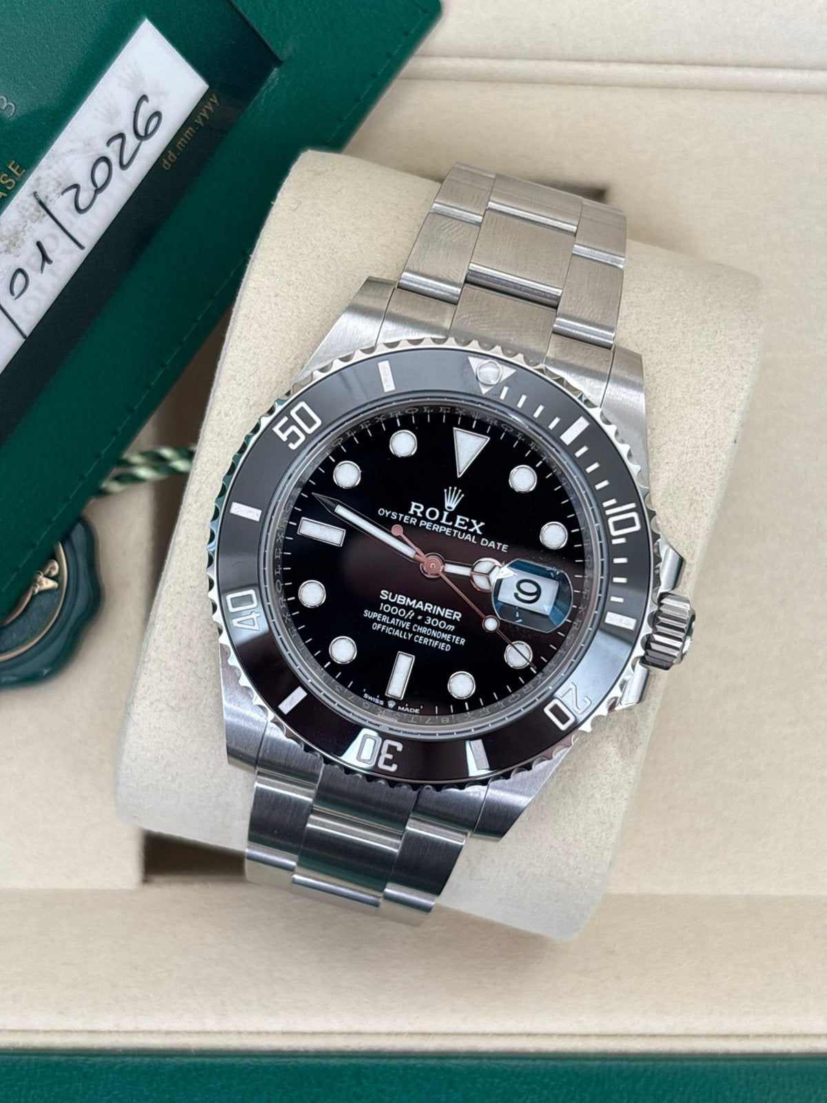 Rolex Submariner Date | Set complet | Nouveau | 2026, Enlèvement ou Envoi, Comme neuf, Rolex