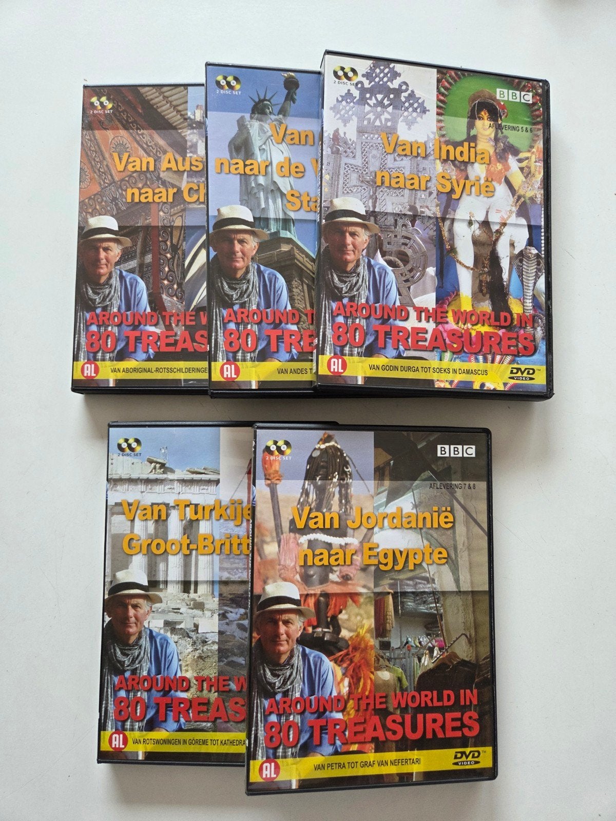 Around The World in 80 Treasures, CD & DVD, DVD | Sport & Fitness, Enlèvement ou Envoi, Comme neuf