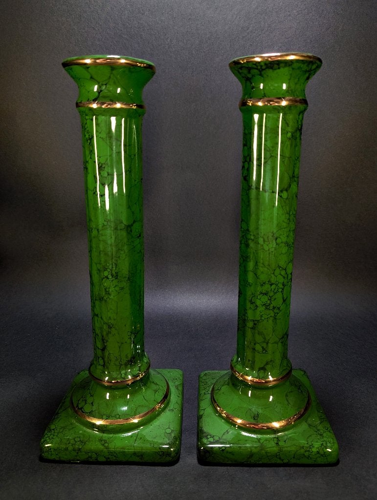 Paar Hollywood Regency neoklassieke decoratieve zuilen, Ophalen of Verzenden, Gebruikt