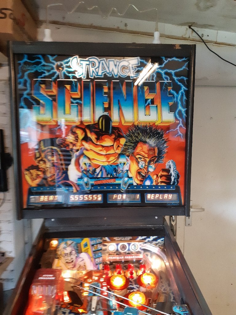 flipper Strange Science, Collections, Machines | Flipper (jeu), Utilisé, Électronique, Bally, Enlèvement