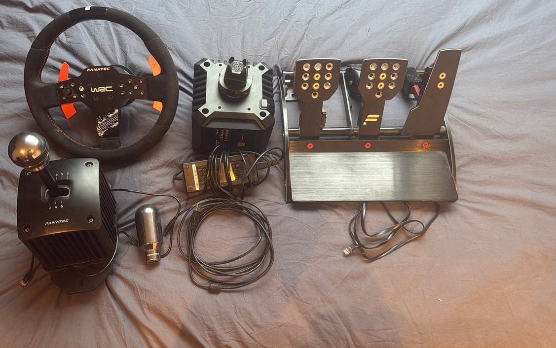 Fanatec setup, Enlèvement