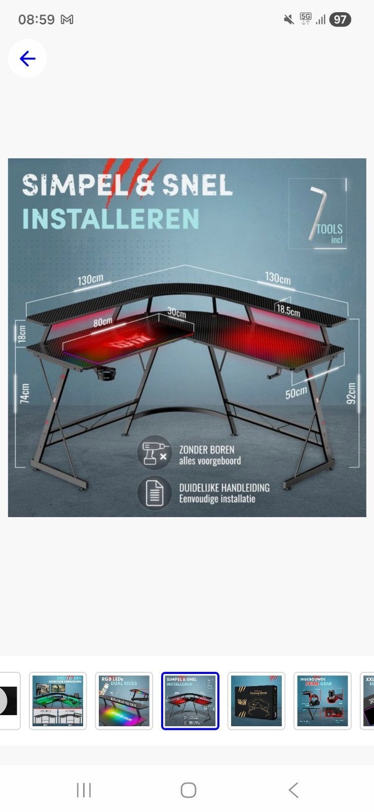 Hoekbureau, Ophalen