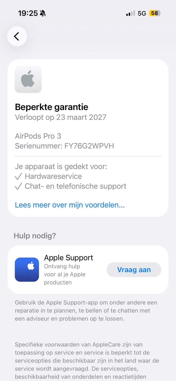 Apple AirPods Pro (3rd generation), Audio, Tv en Foto, Hoofdtelefoons, Ophalen, In-ear, Bluetooth, Wit