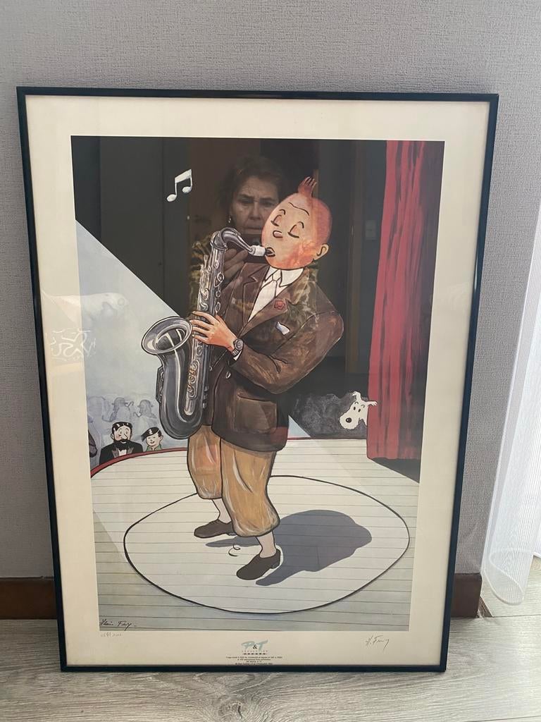 Tableau tintin, Enlèvement