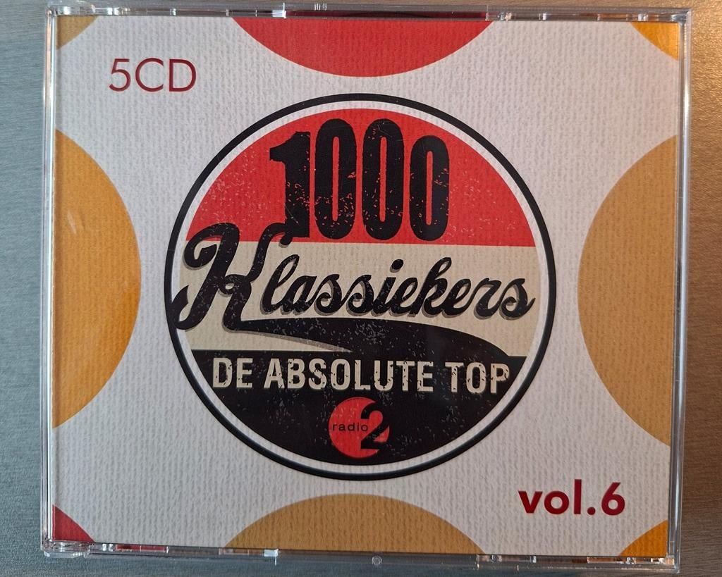 5cd box. 1000 Klassiekers vol. 6 (Radio 2)., Cd's en Dvd's, Ophalen of Verzenden