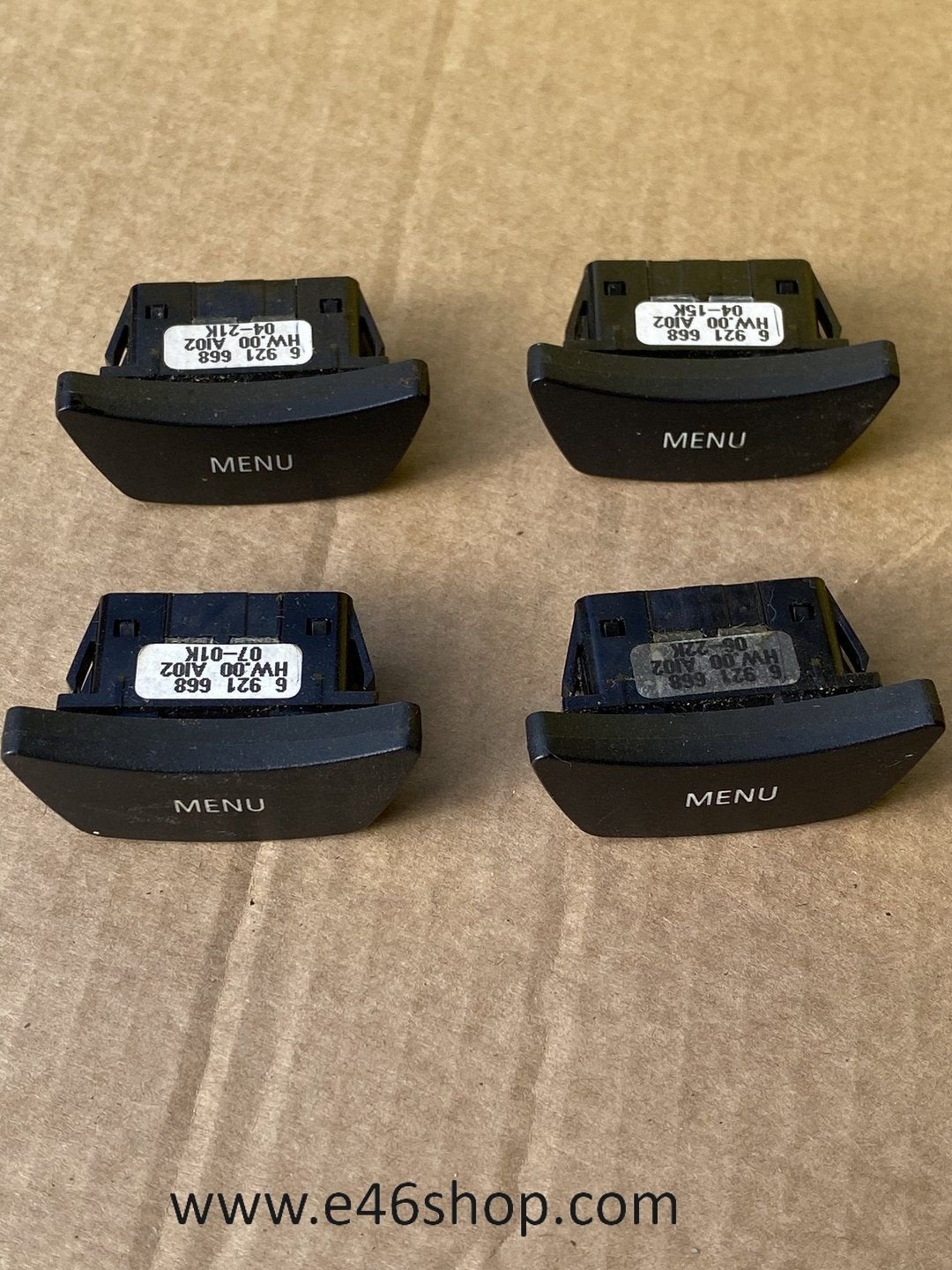 BMW I DRIVE KNOPPEN OEM 6921669 6921668, Gebruikt, -, -, Ophalen of Verzenden