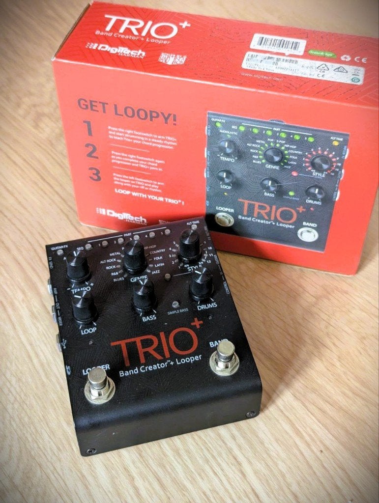 Digitech Trio+ Band Creator, Muziek en Instrumenten, Effecten, Ophalen of Verzenden, Zo goed als nieuw, Volume