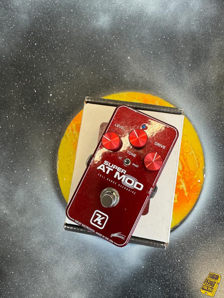 Overdrive Signature d'Andy Timmons pour Keeley Super AT, Musique & Instruments, Enlèvement ou Envoi, Comme neuf, Distortion, Overdrive ou Fuzz